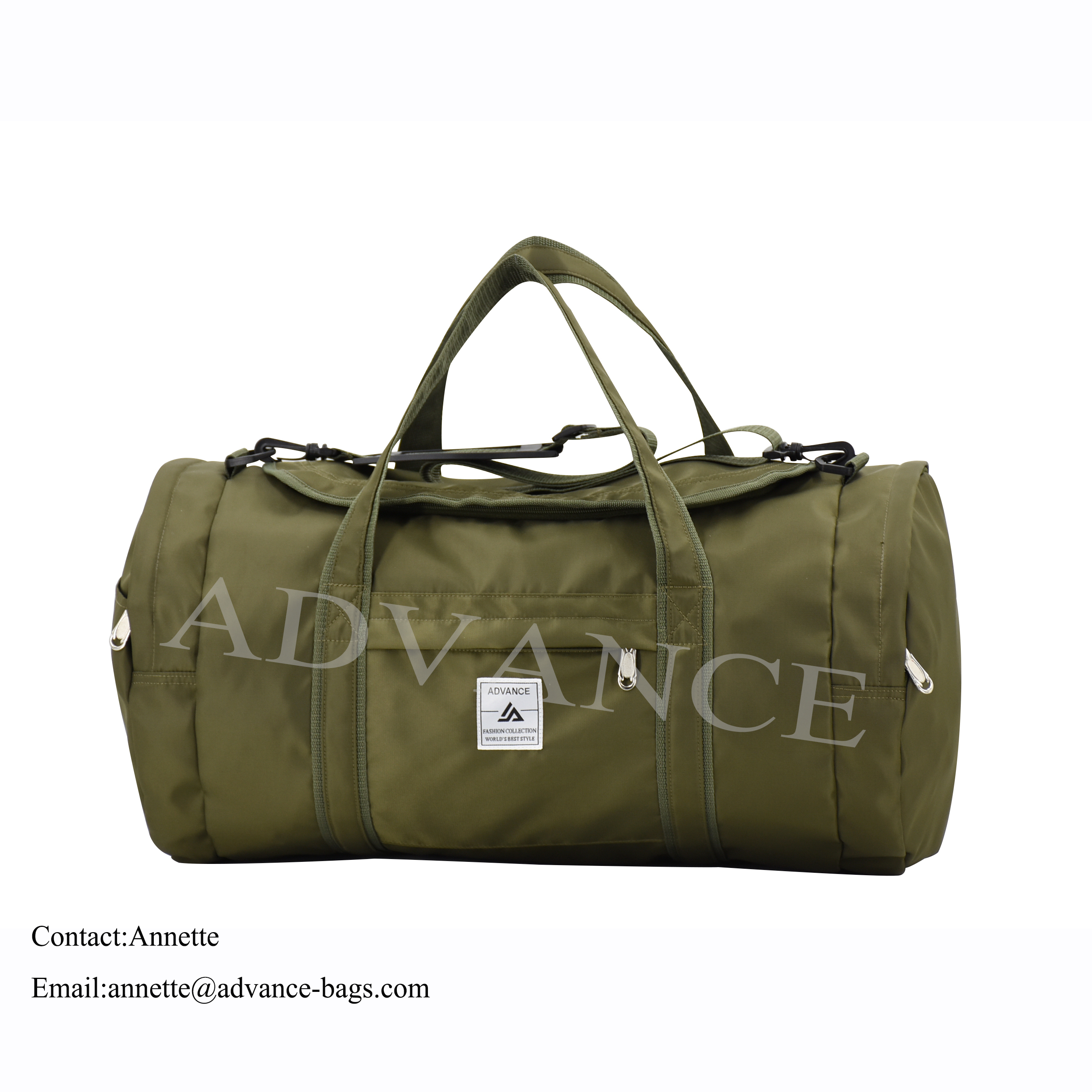 duffle bag custom logo